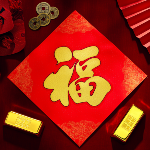福字金条图片