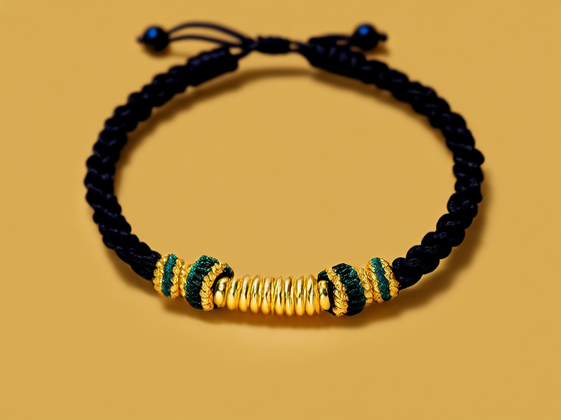 编织手链黄金图片