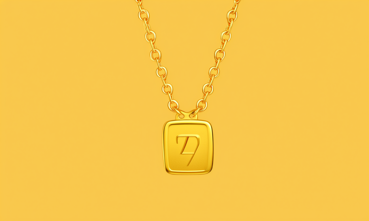 黄金项链5克图片