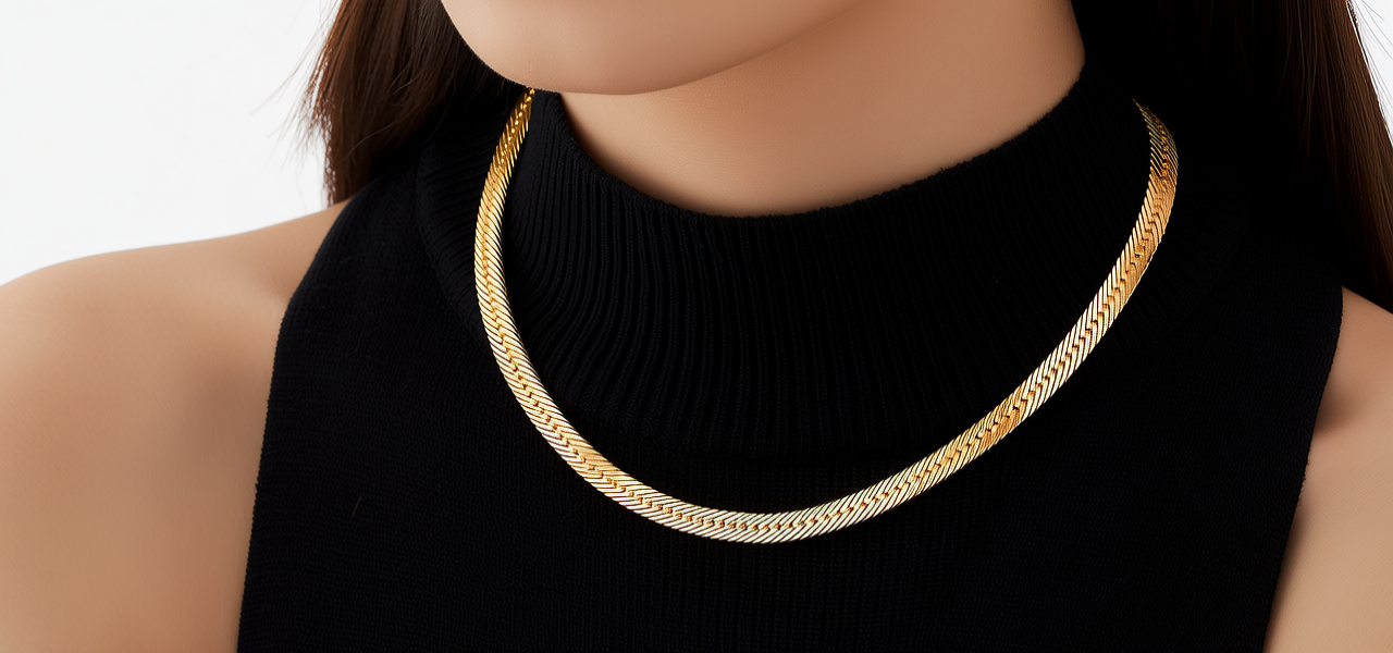 金项链女款图片真实