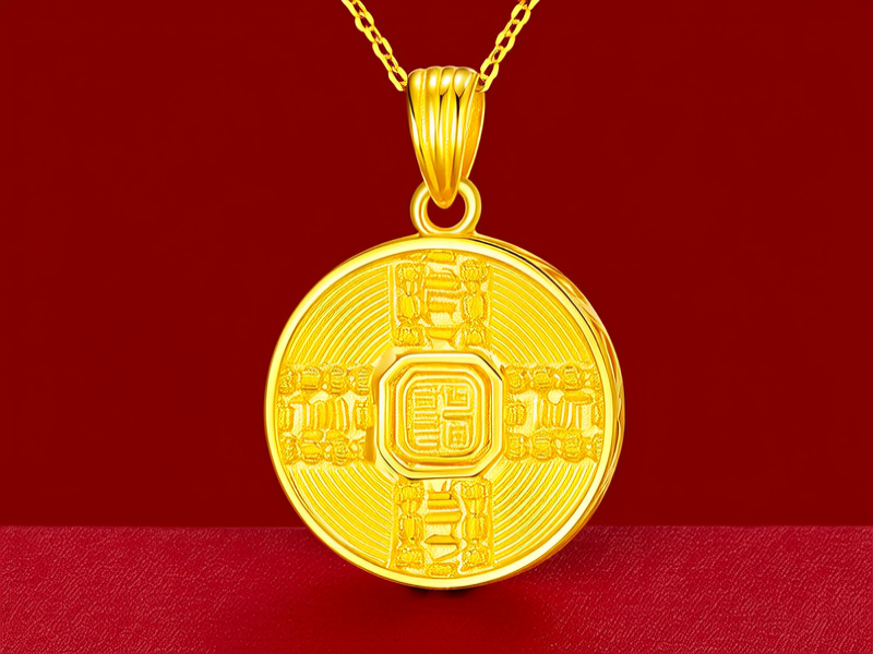 黄金新款吊坠款式图片