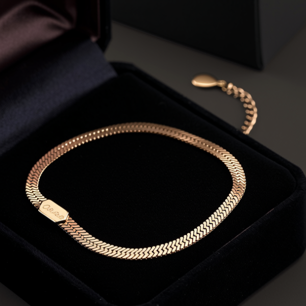 5克的金项链细吗图片